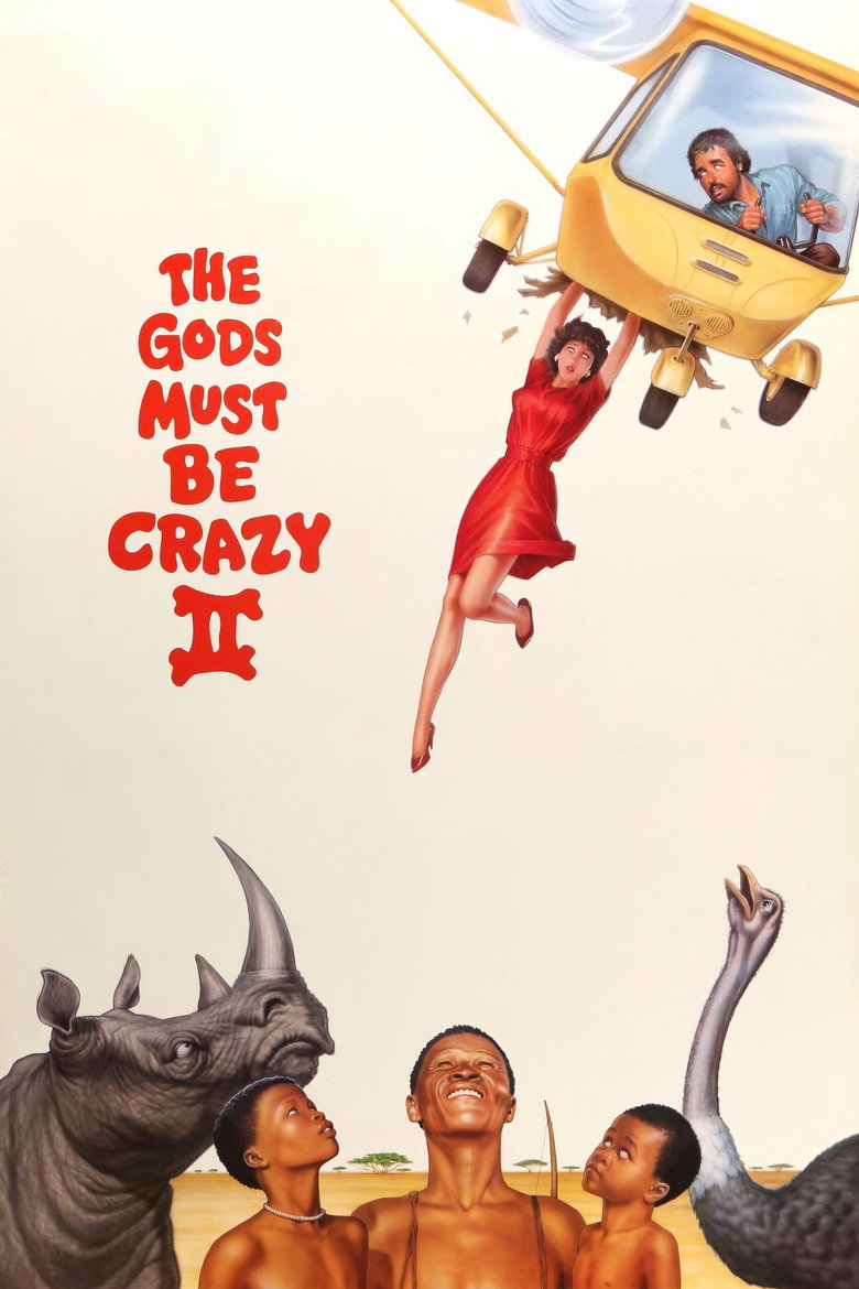 The Gods Must Be Crazy II 1989 movie poster