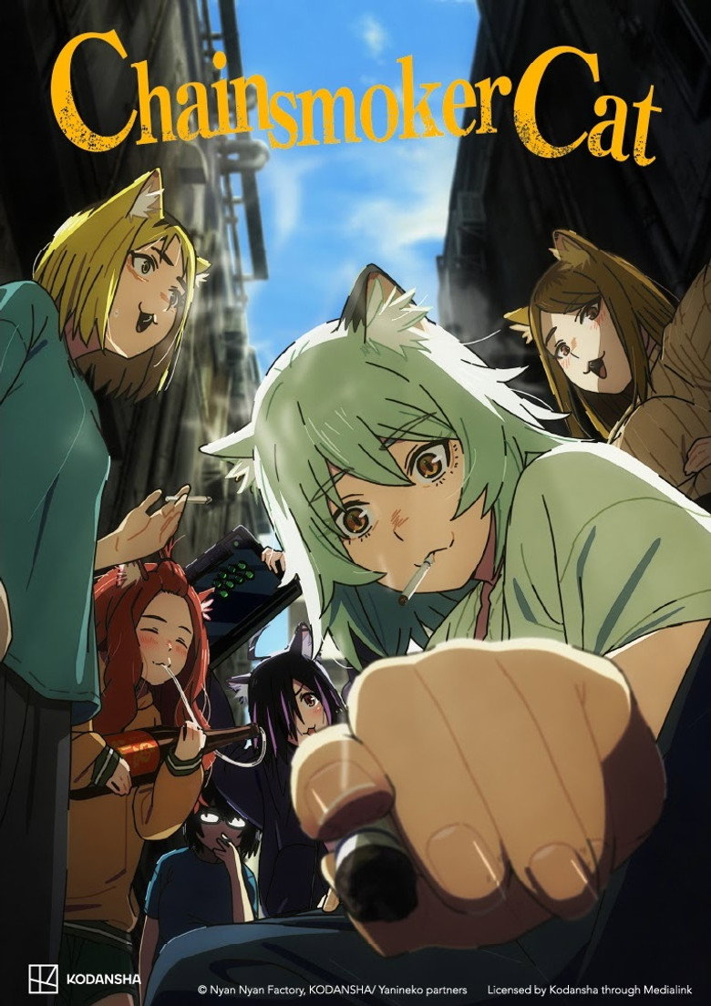 Chainsmoker Cat Season 1 poster