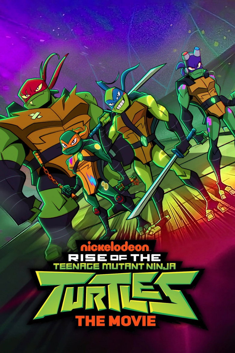 Rise of the Teenage Mutant Ninja Turtles: The Movie 2022 movie poster